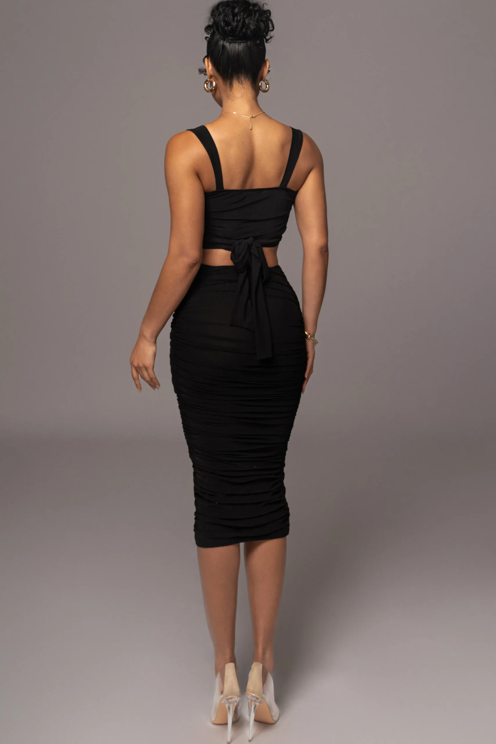 Black Extend Your Stay Skirt Set*JLUXLABEL Hot