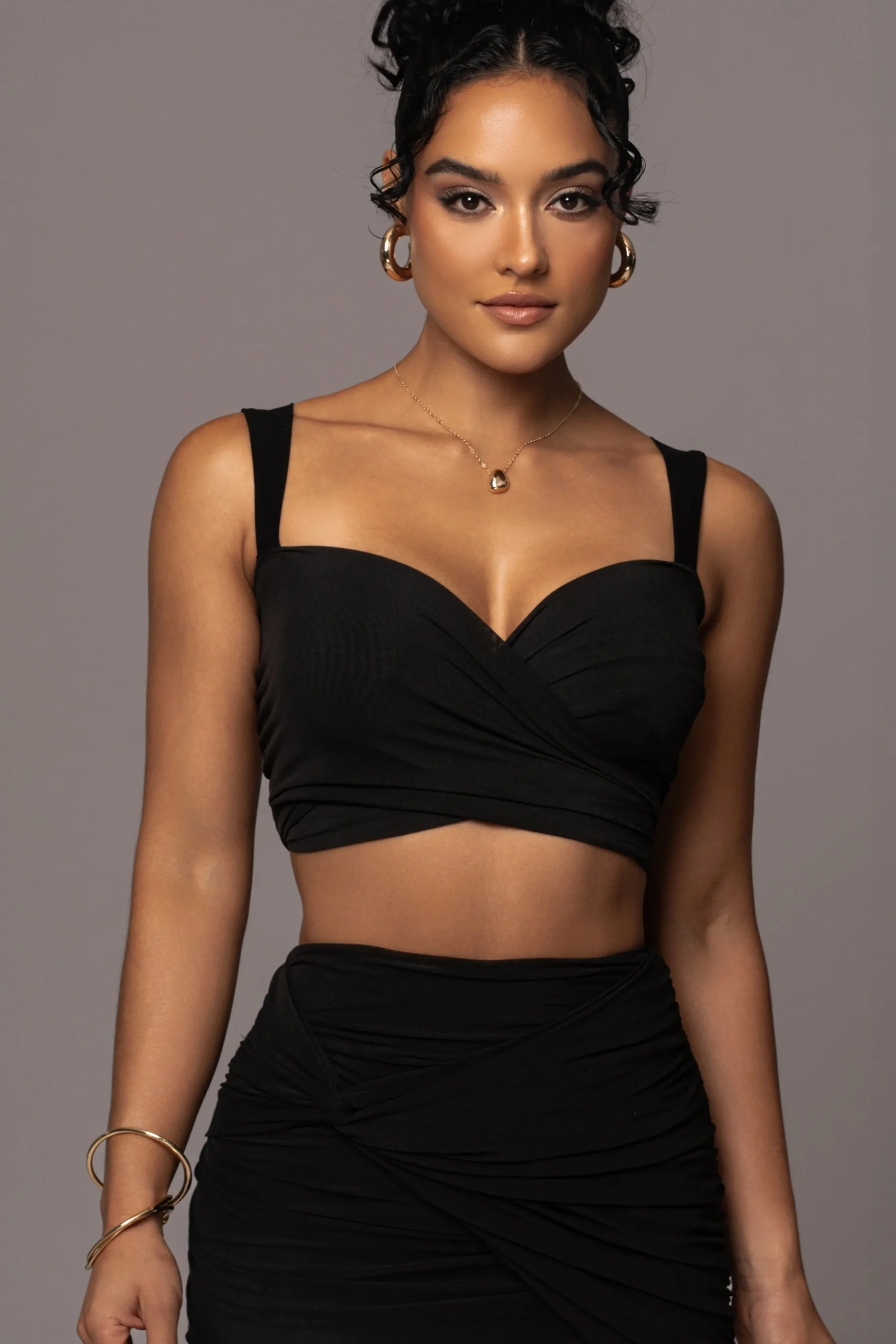 Black Extend Your Stay Skirt Set*JLUXLABEL Hot