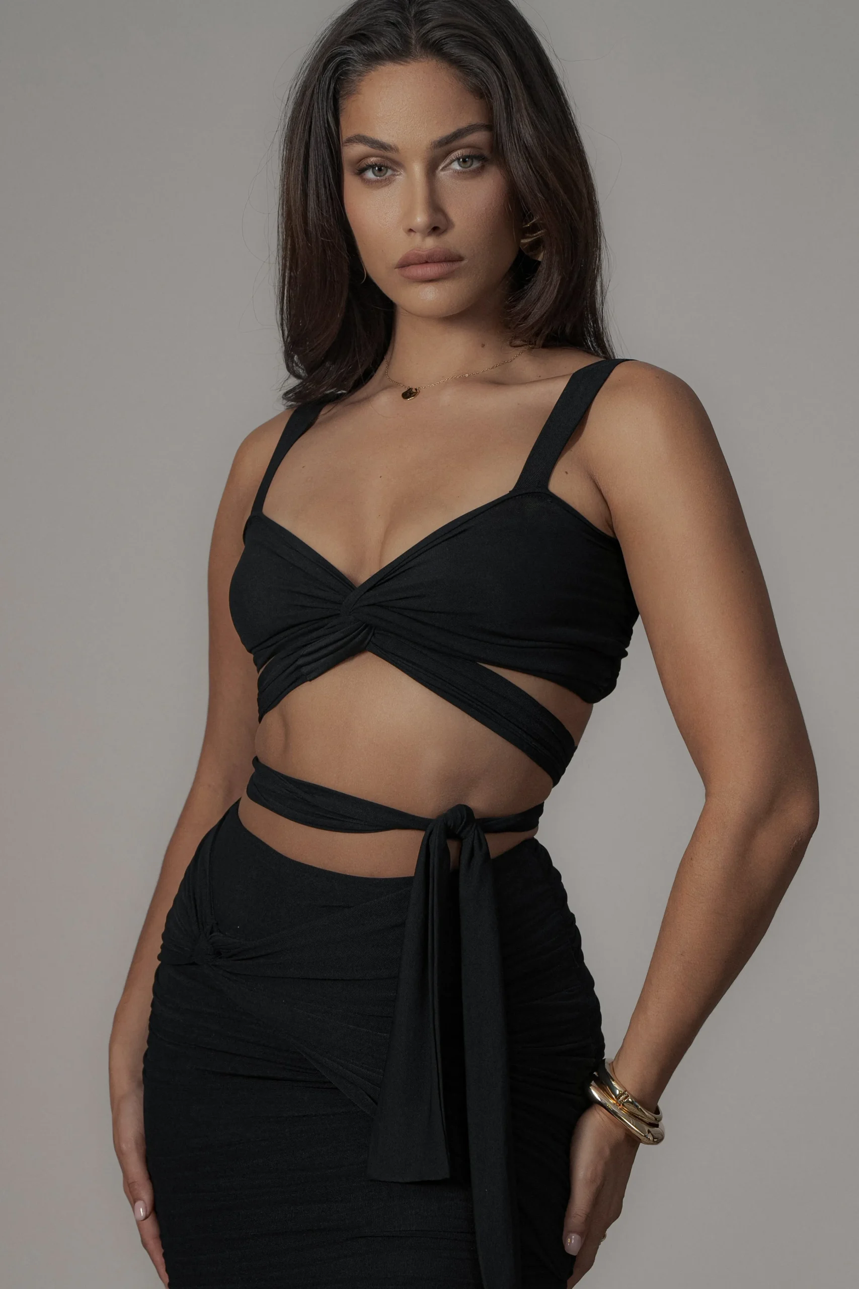 Black Extend Your Stay Skirt Set*JLUXLABEL Hot