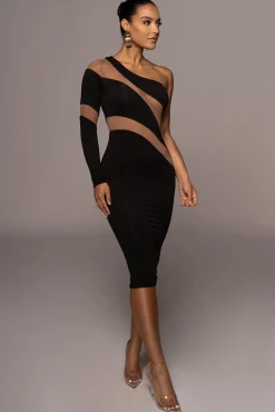 Black Eyes For You Midi Dress*JLUXLABEL Online