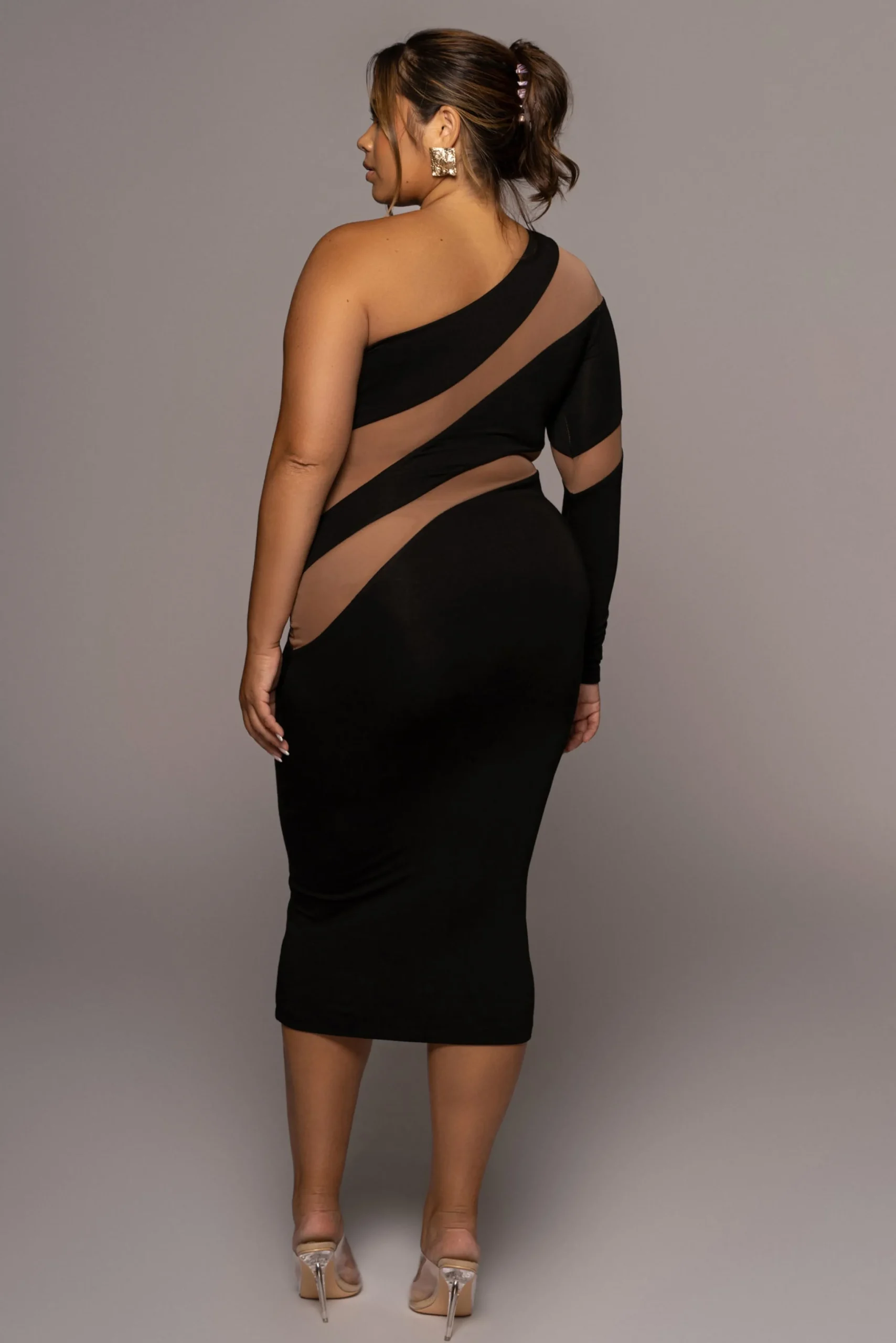 Black Eyes For You Midi Dress*JLUXLABEL Online