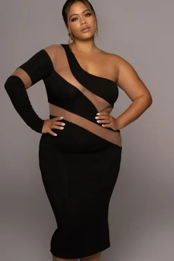 Black Eyes For You Midi Dress*JLUXLABEL Online