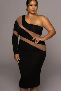 Black Eyes For You Midi Dress*JLUXLABEL Online