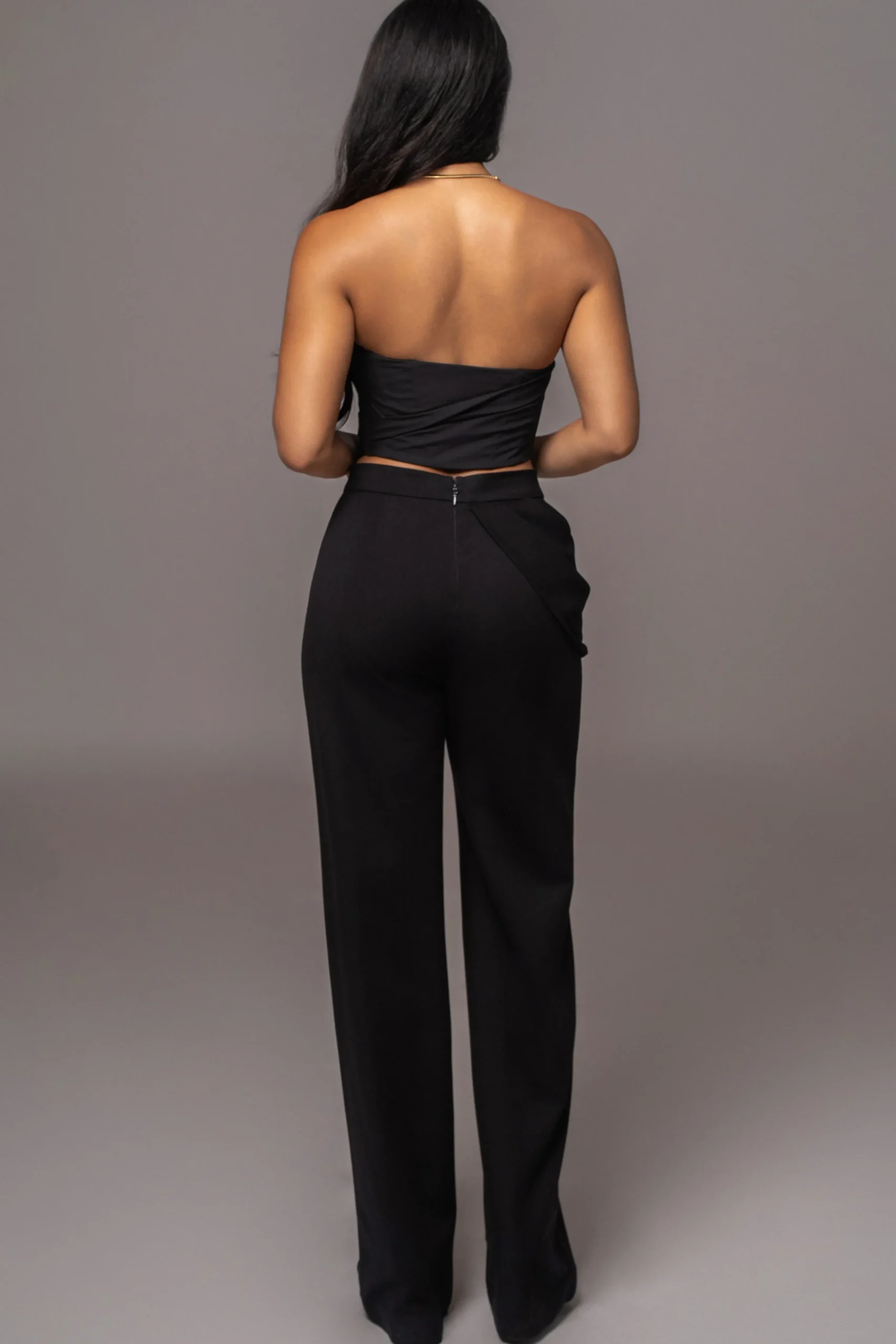 Black Falling For You Corset*JLUXLABEL Outlet