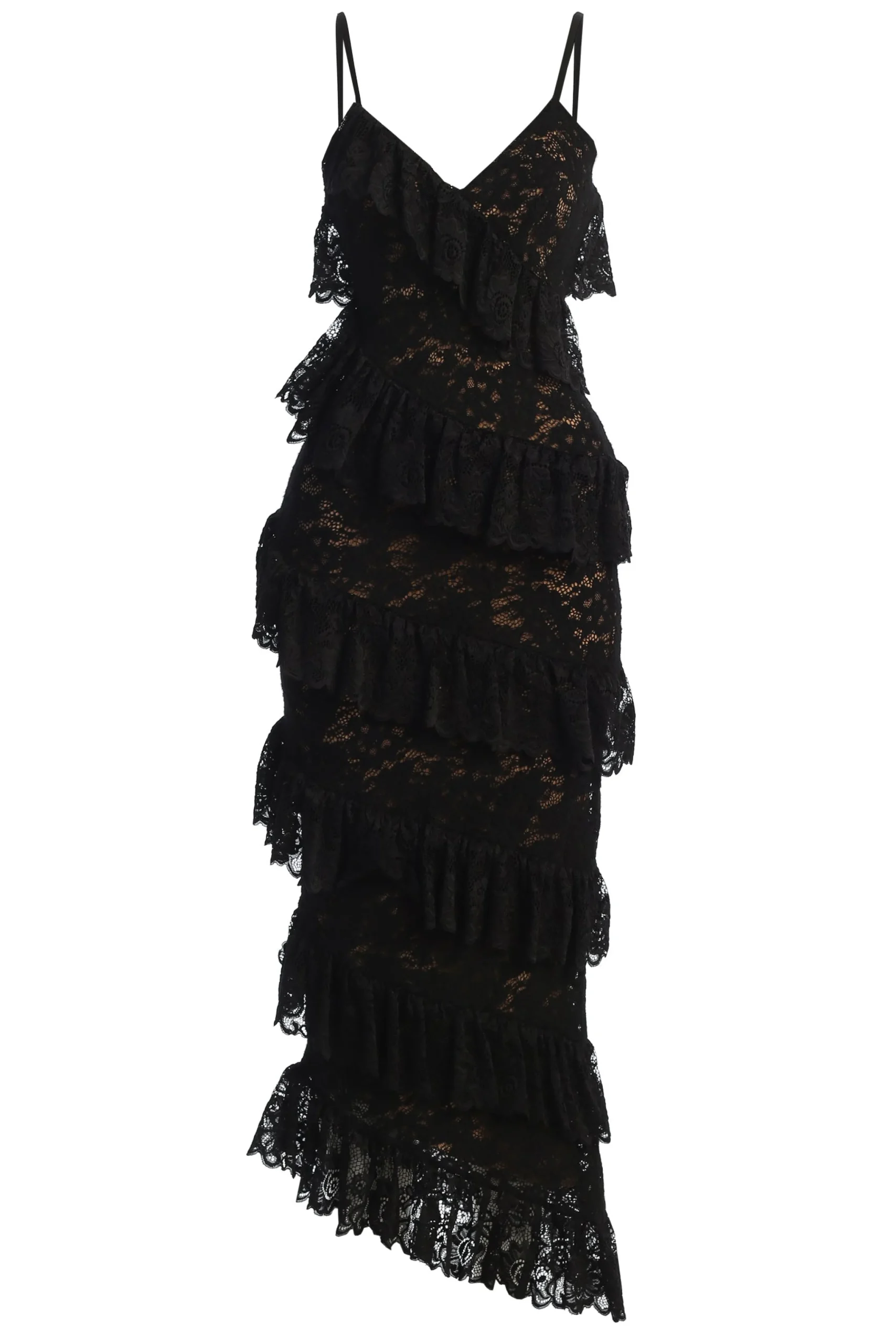 Black Feeling Of Forever Ruffle Dress*JLUXLABEL Hot