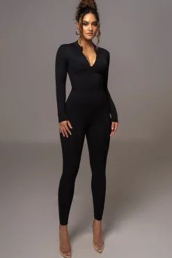 Black Galilea High Neck Jumpsuit*JLUXLABEL Outlet