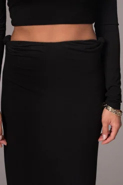 Black Geneva Skirt Set*JLUXLABEL Outlet