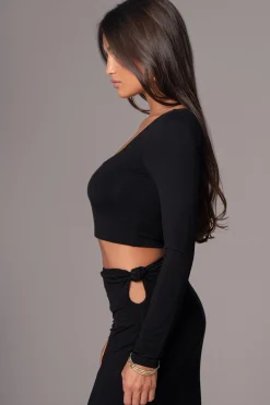 Black Geneva Skirt Set*JLUXLABEL Outlet