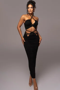 Black Go The Distance Skirt Set*JLUXLABEL Fashion