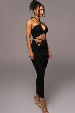 Black Go The Distance Skirt Set*JLUXLABEL Fashion