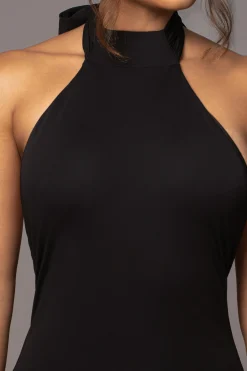 Black Golden Evening Maxi Gown*JLUXLABEL New