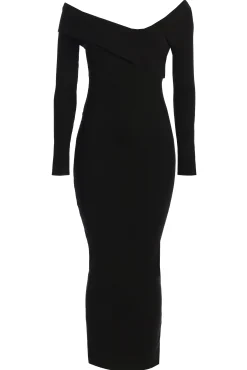 Black Harper Knit Maxi Dress*JLUXLABEL New