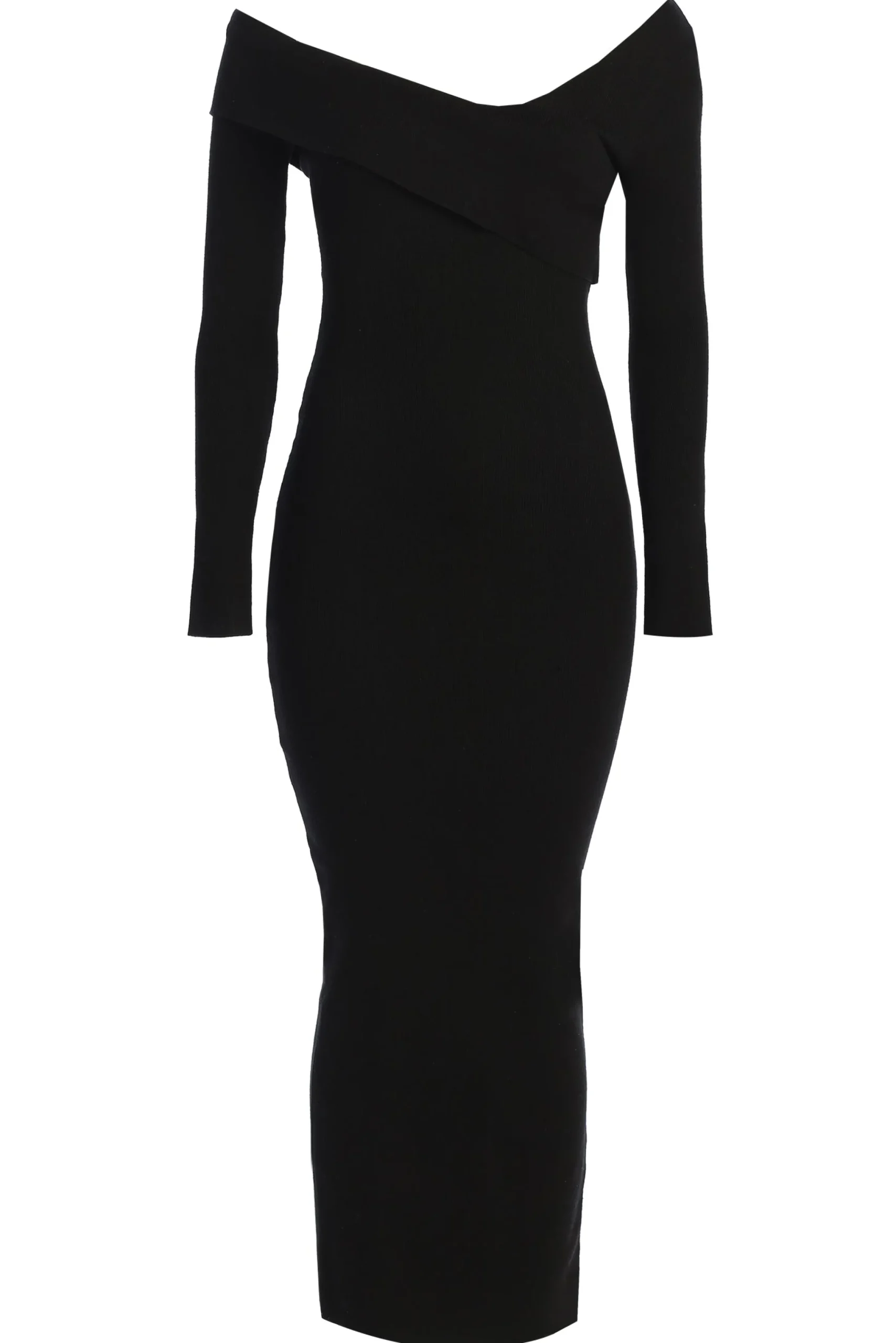 Black Harper Knit Maxi Dress*JLUXLABEL New