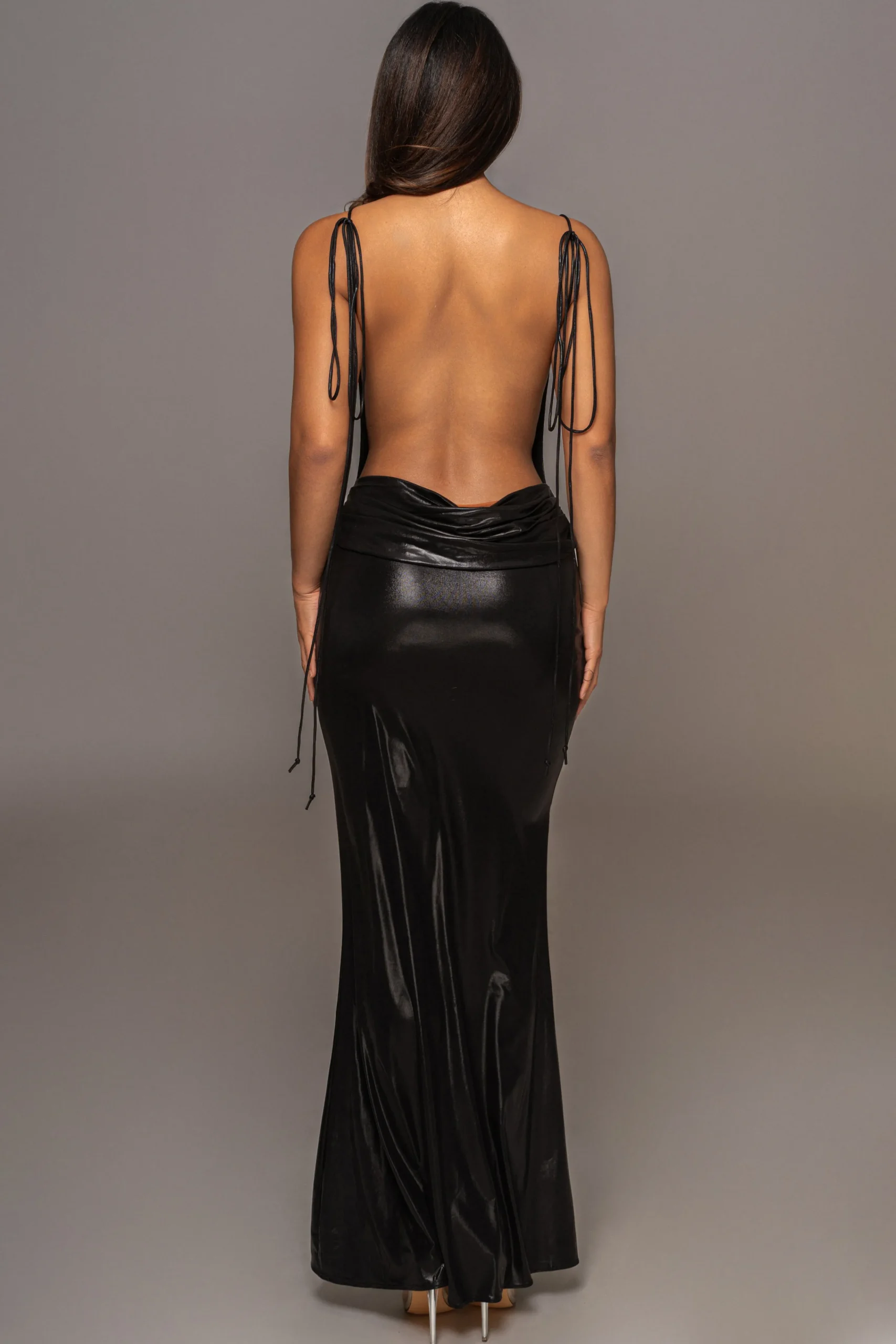 Black Heart of Gold Maxi Dress*JLUXLABEL Best