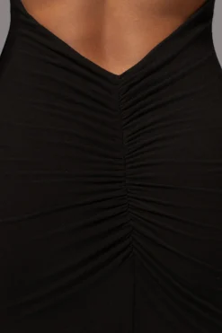 Black JLUXBASIX FRONT AND CENTER MAXI DRESS*JLUXLABEL Outlet