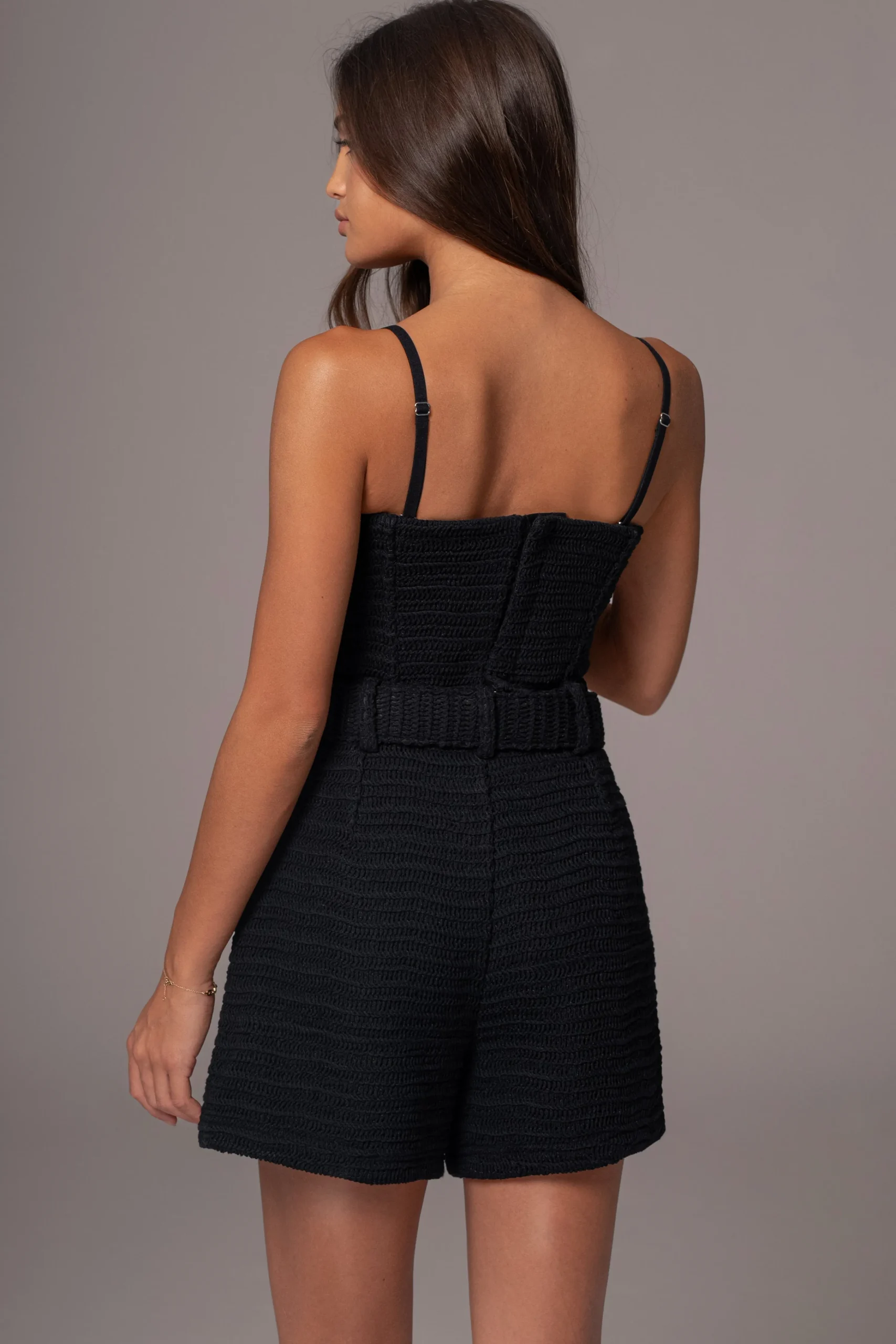 Black Kelsie Belted Shorts*JLUXLABEL Outlet