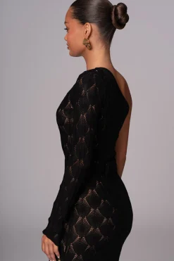 Black La Costa One Shoulder Dress*JLUXLABEL Fashion