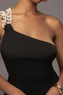 Black Luxury Living Maxi Dress*JLUXLABEL Discount