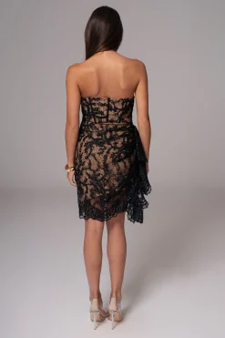 Black Marilyn Lace Mini Dress*JLUXLABEL Fashion
