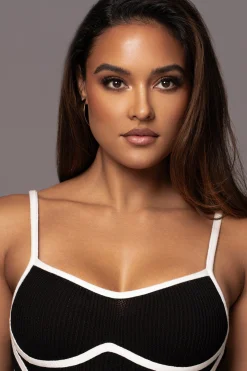 Black Model Citizen Knit Midi Dress*JLUXLABEL Sale