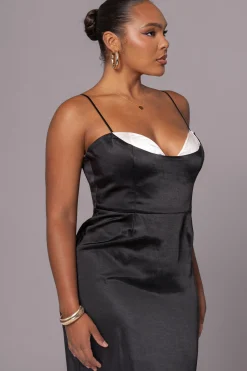 Black Moment In Time Maxi Dress*JLUXLABEL Hot