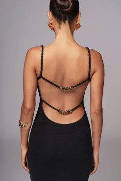 Black Nautical Escape Maxi Dress*JLUXLABEL Discount