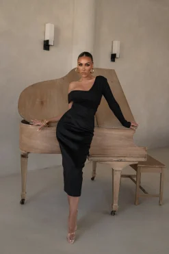 Black Nostalgia High Waist Skirt*JLUXLABEL Online