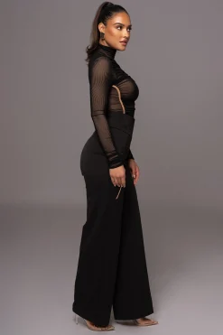 Black Novena Woven Pants*JLUXLABEL Sale