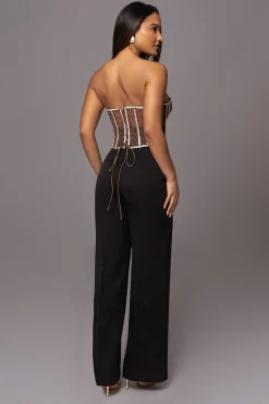 Black Novena Woven Pants*JLUXLABEL Sale