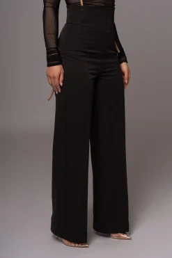 Black Novena Woven Pants*JLUXLABEL Sale