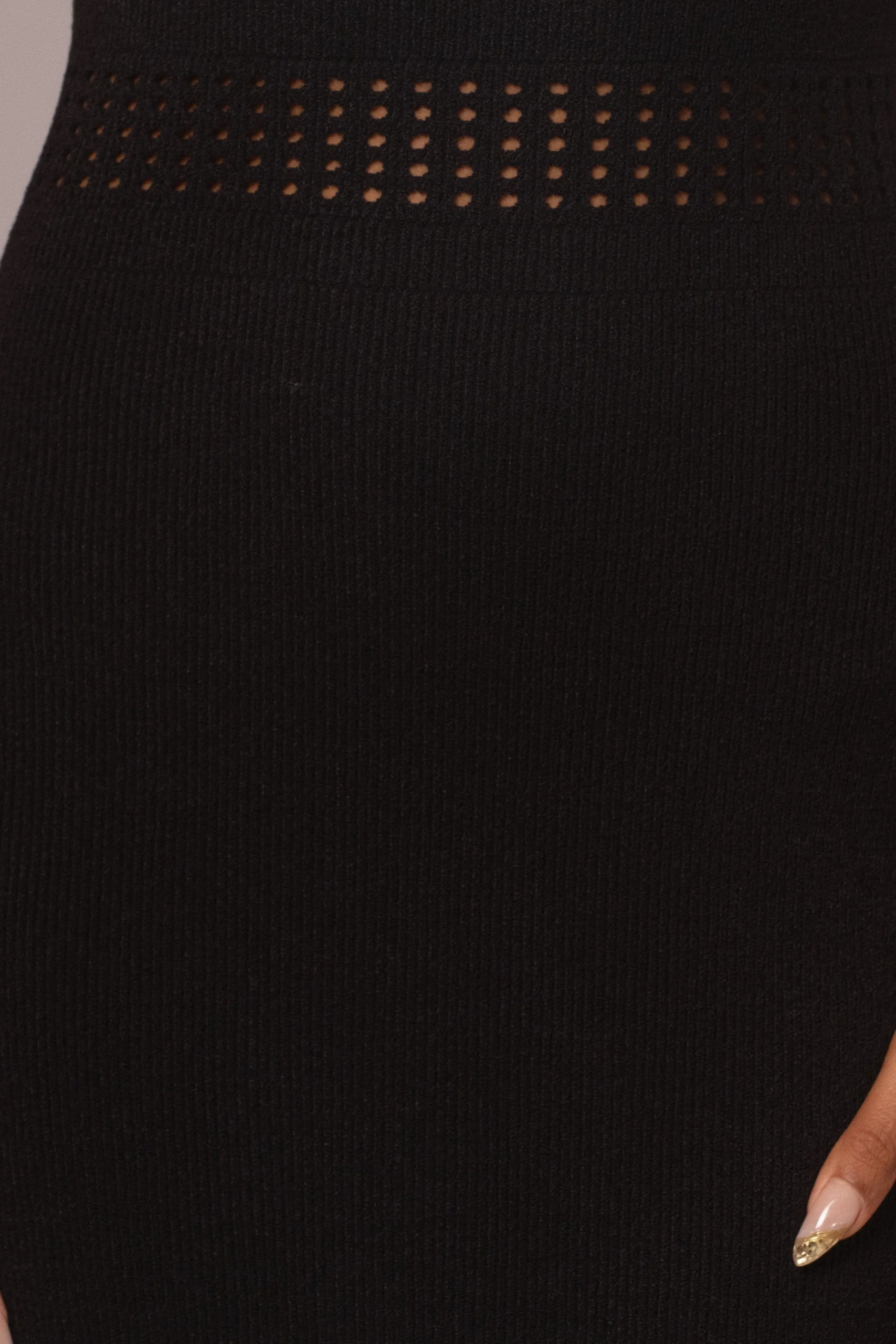 Black Palm Springs Knit Maxi Dress*JLUXLABEL Hot