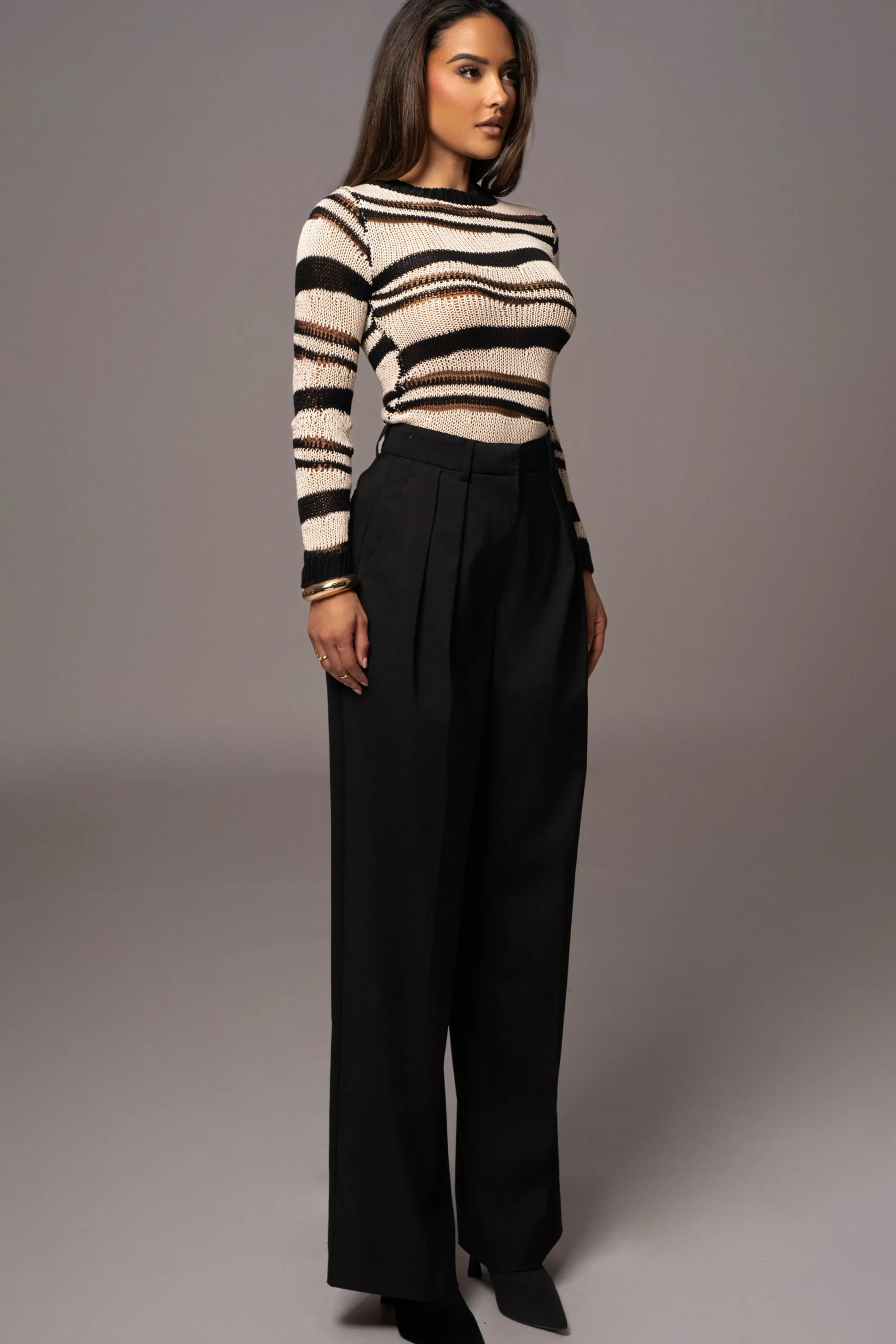 Black Power Hour High Waist Trousers*JLUXLABEL Discount