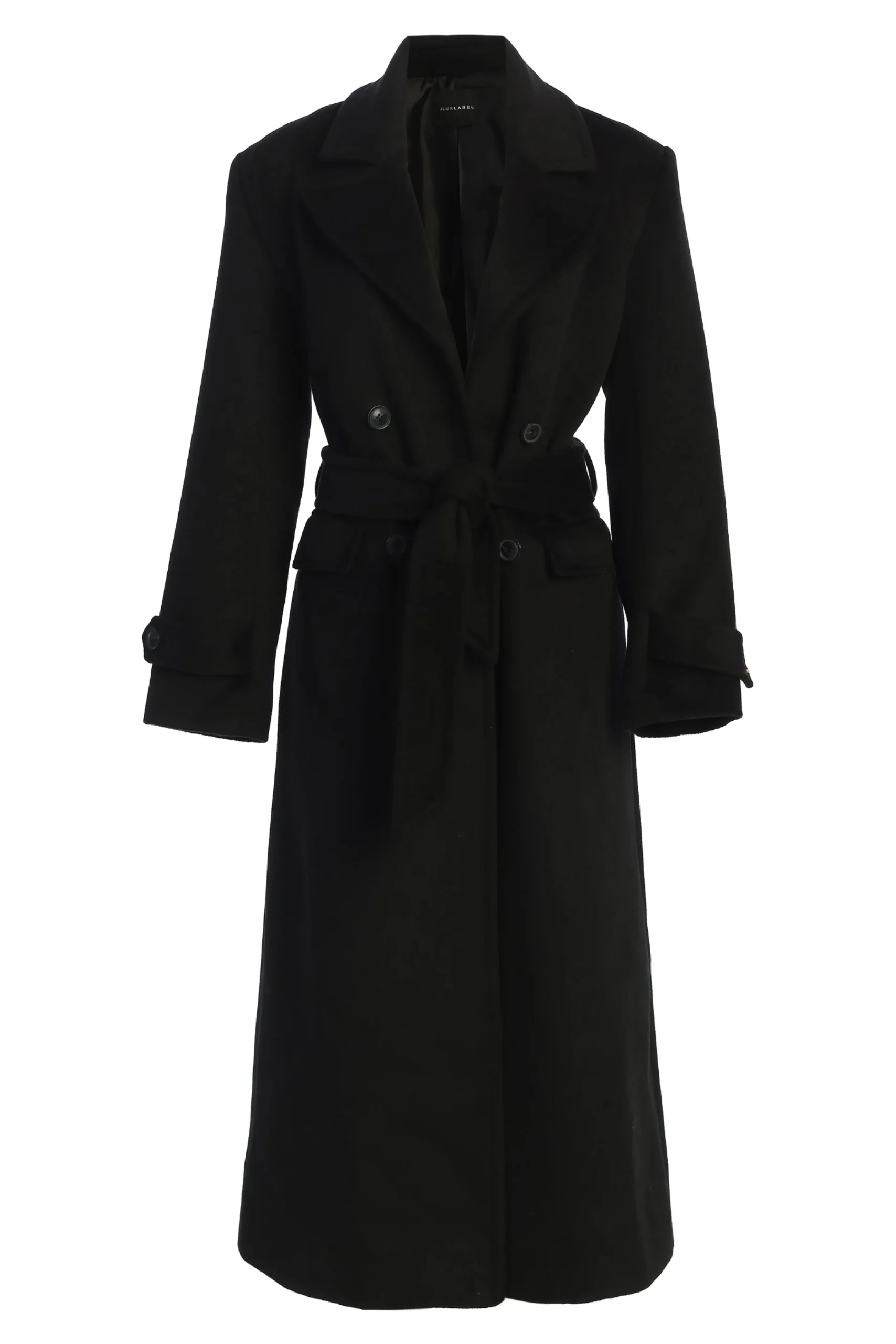 Black Rain Or Shine Longline Coat*JLUXLABEL Sale
