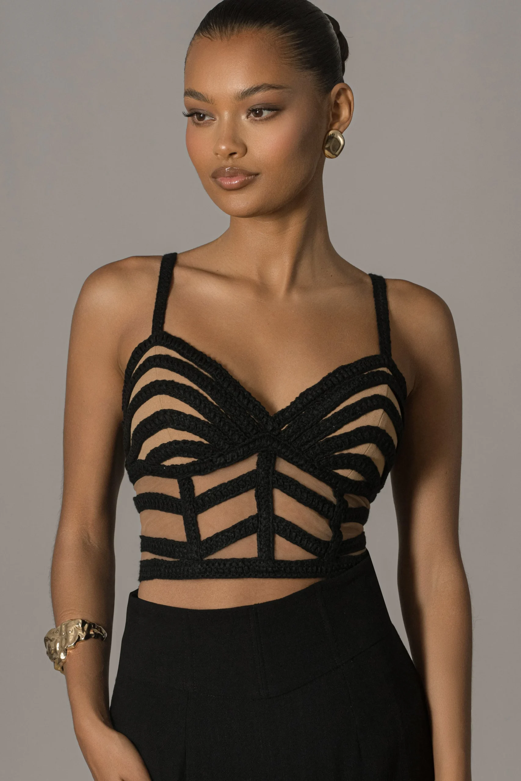 Black Serenity Bay Top*JLUXLABEL Best