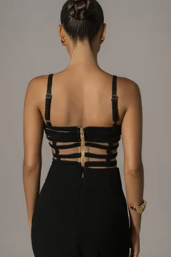 Black Serenity Bay Top*JLUXLABEL Best