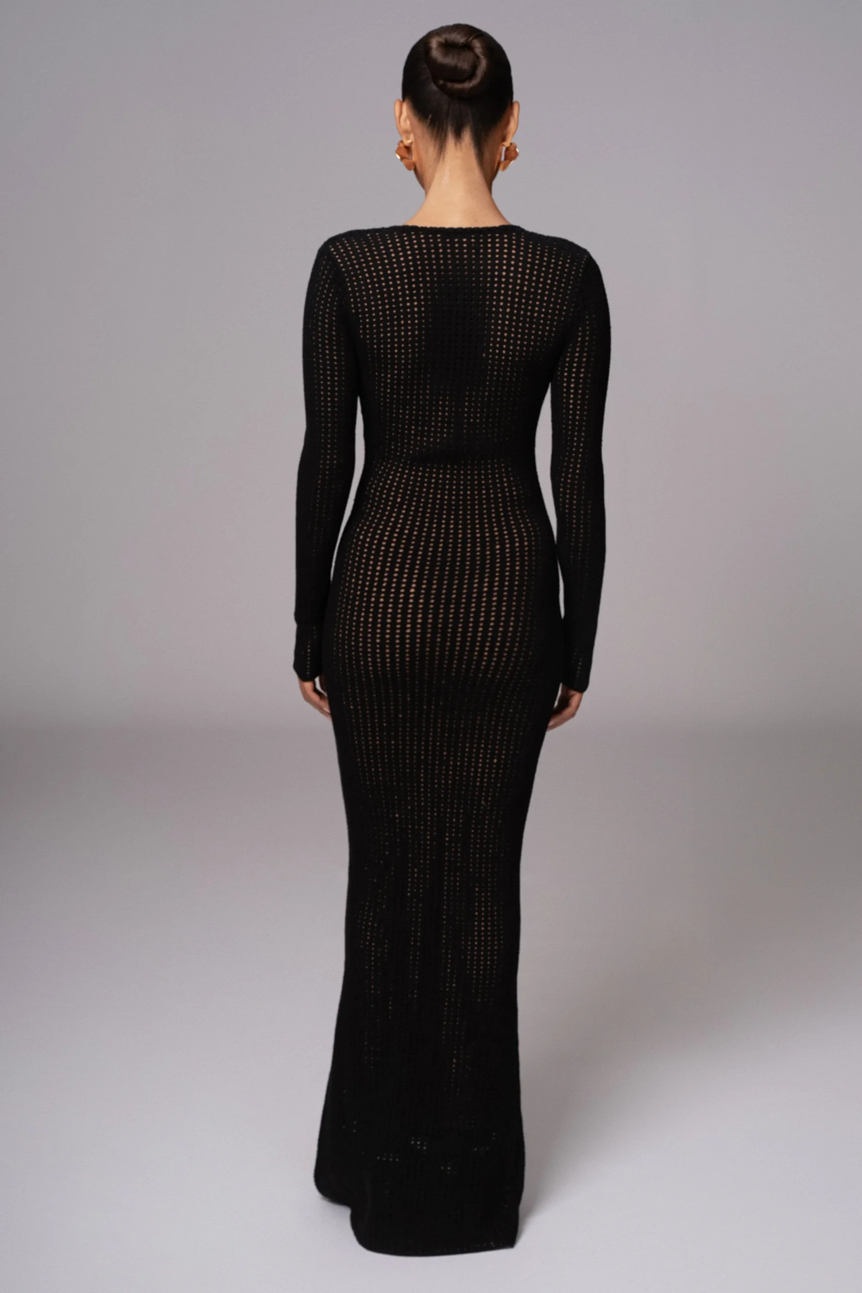 Black Sol Sweater Knit Dress*JLUXLABEL New