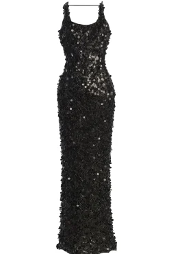Black Sparkling Moments Sequin Maxi Dress*JLUXLABEL Hot