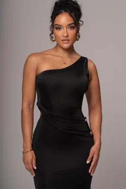 Black Surrey Maxi Dress*JLUXLABEL Online