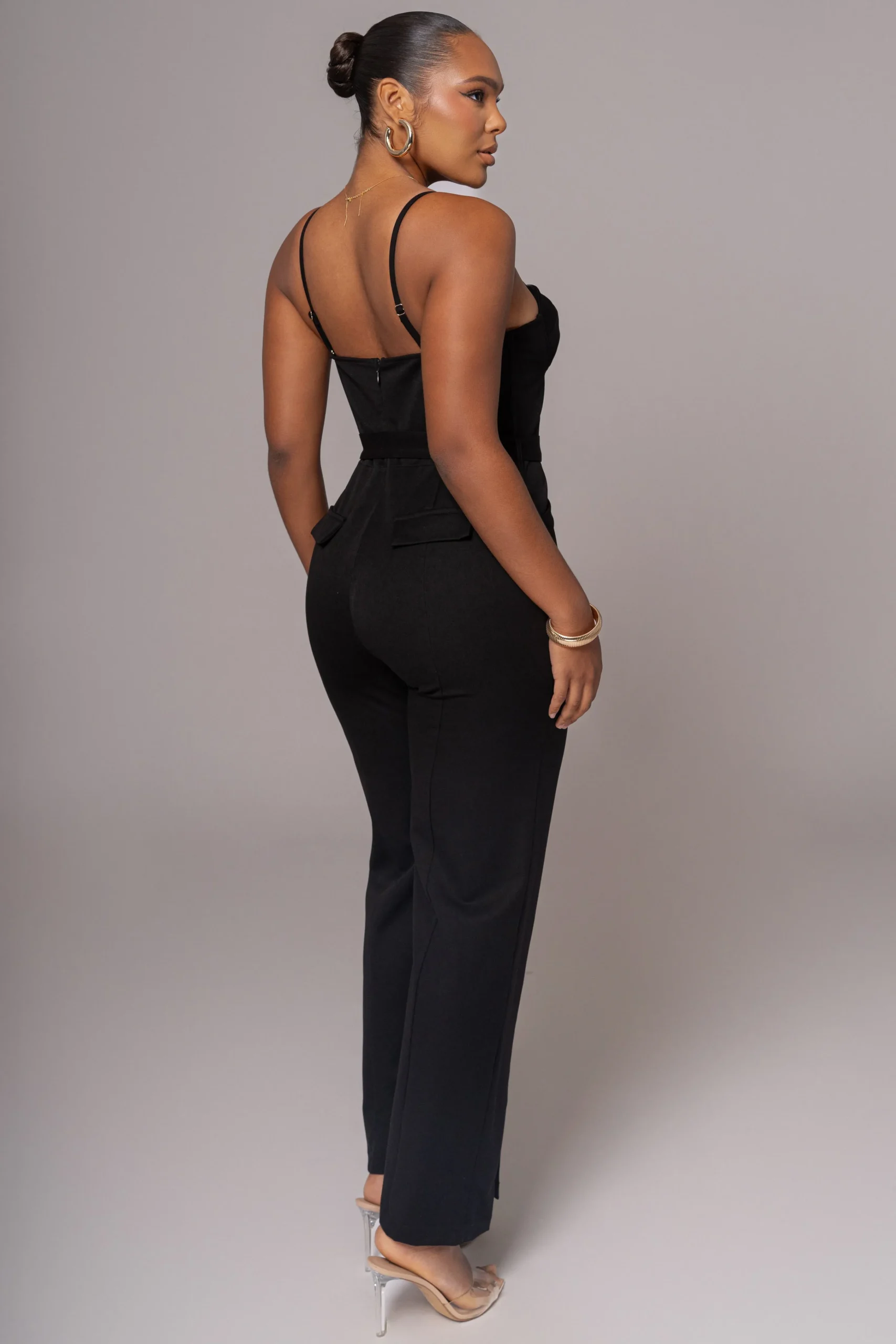 Black Sweetheart Aroma Jumpsuit*JLUXLABEL Hot