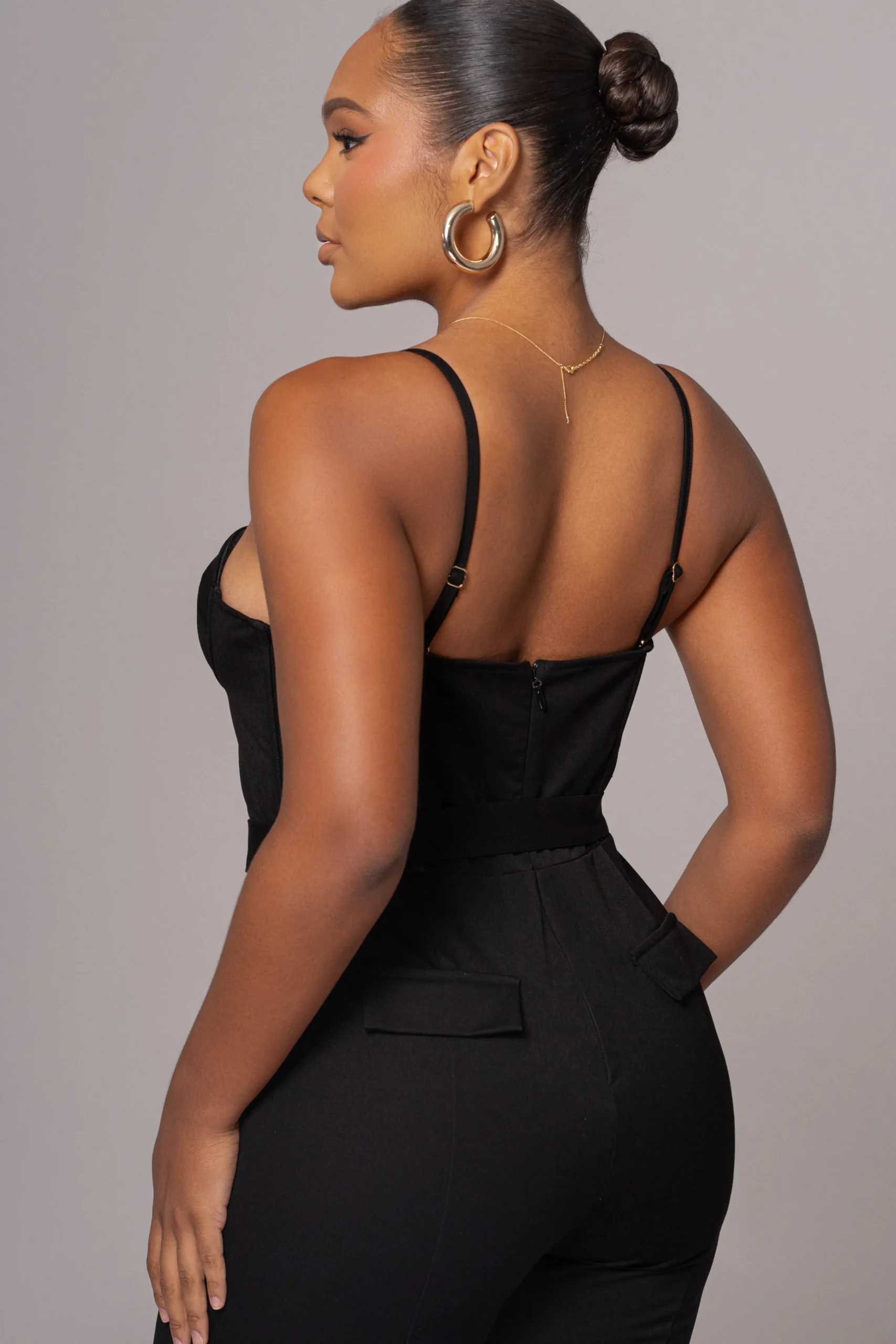 Black Sweetheart Aroma Jumpsuit*JLUXLABEL Hot