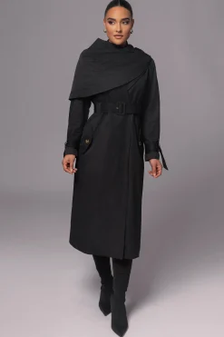 Black The Classic Trench Coat*JLUXLABEL Best