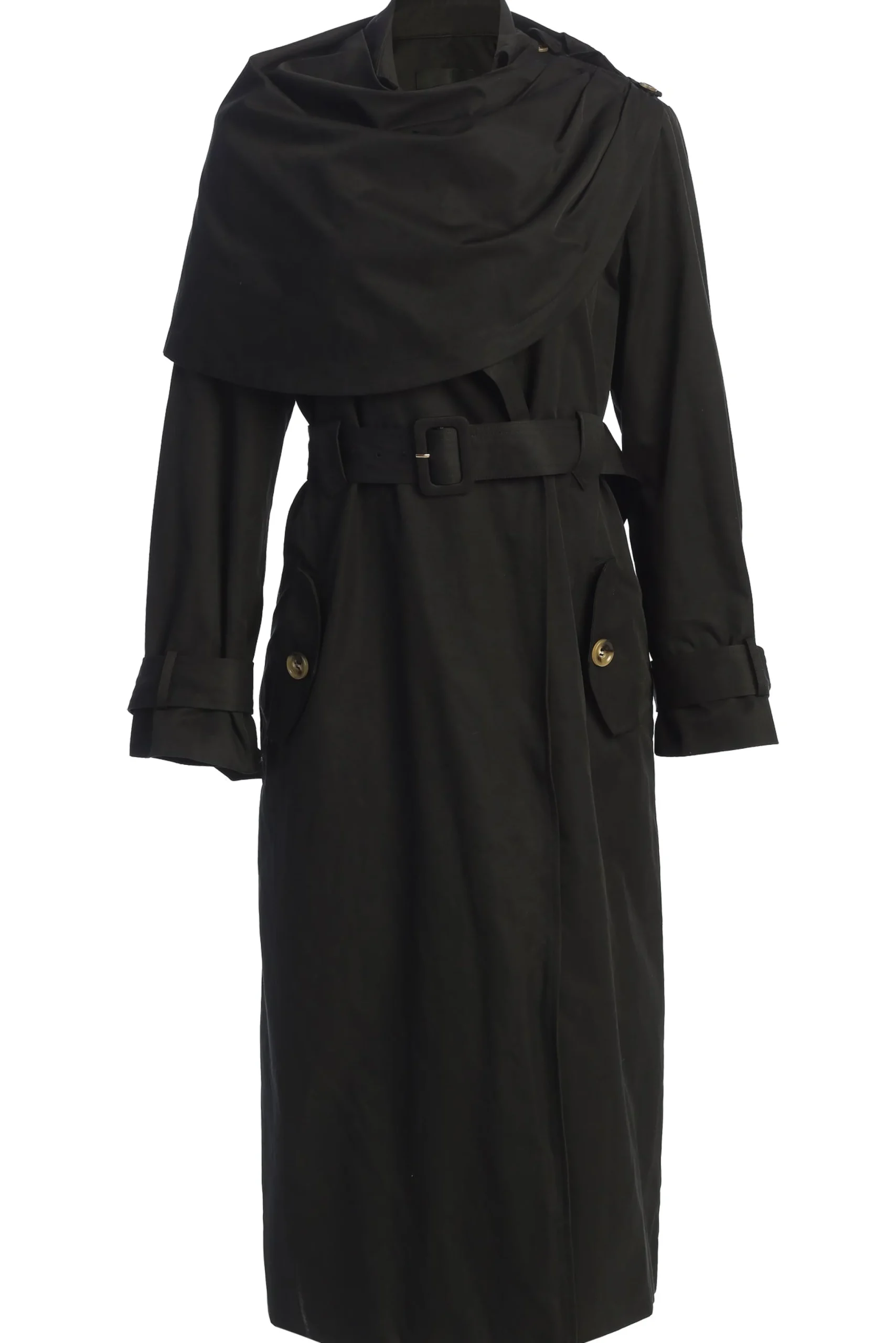 Black The Classic Trench Coat*JLUXLABEL Best