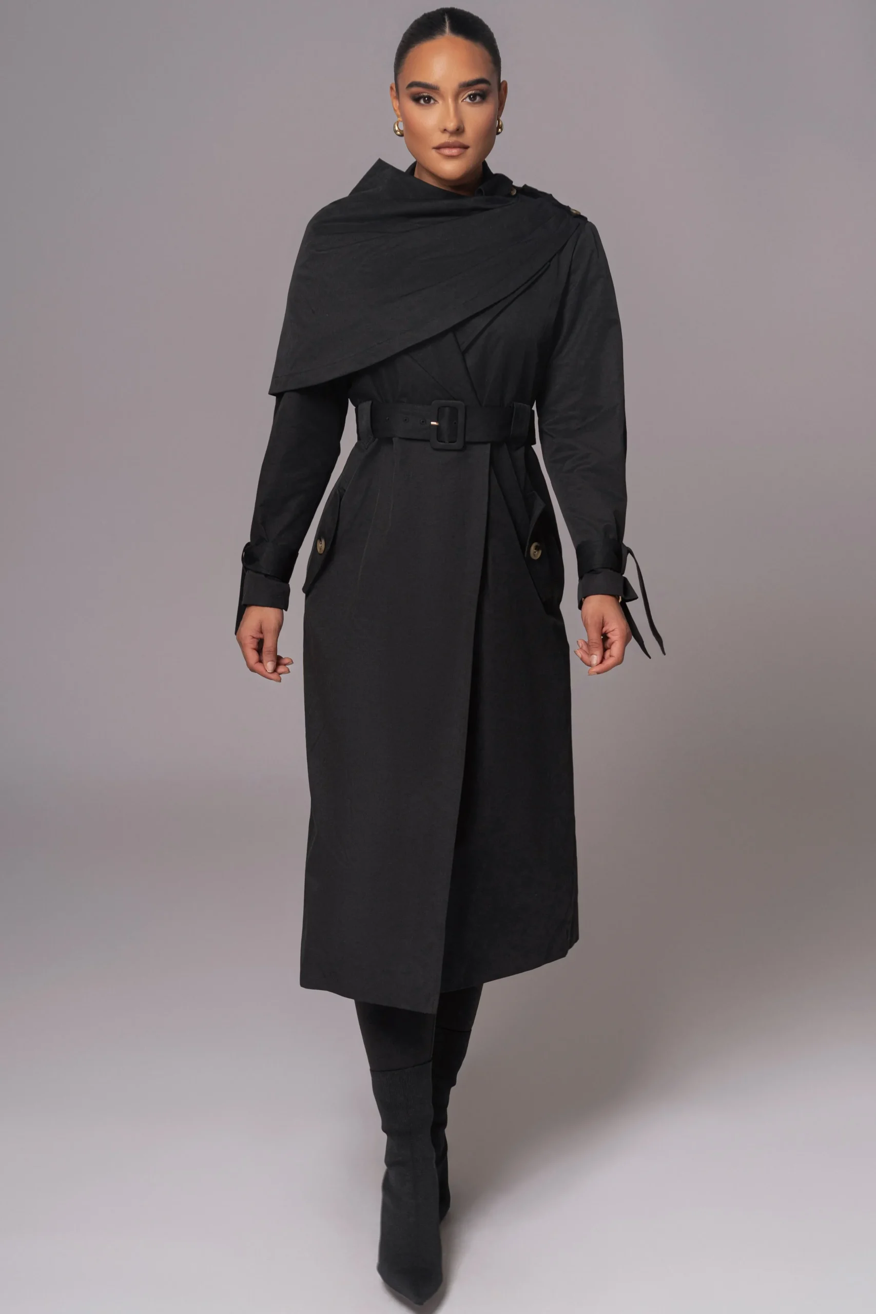 Black The Classic Trench Coat*JLUXLABEL Best