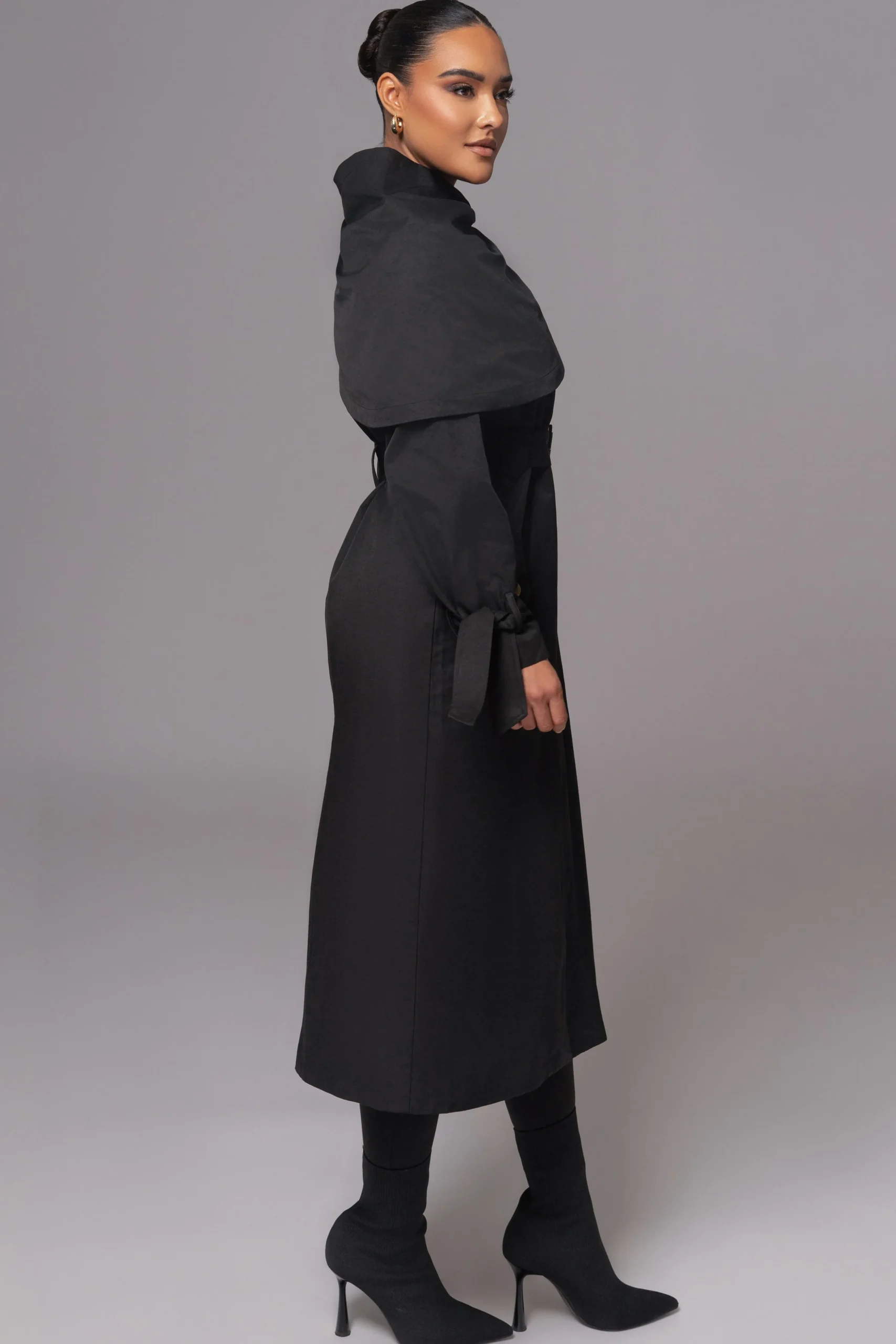 Black The Classic Trench Coat*JLUXLABEL Best