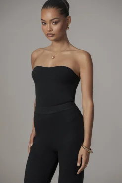 Black Tropic Oasis Top*JLUXLABEL Sale