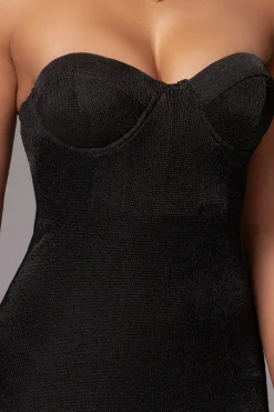 Black Twilight Elegance Maxi Dress*JLUXLABEL Clearance