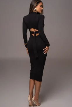 Black Under Your Spell Dress*JLUXLABEL Fashion