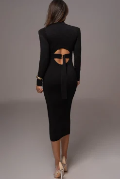 Black Under Your Spell Dress*JLUXLABEL Fashion