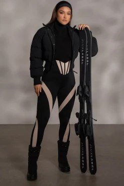 Black Valen High Waisted Leggings*JLUXLABEL Sale