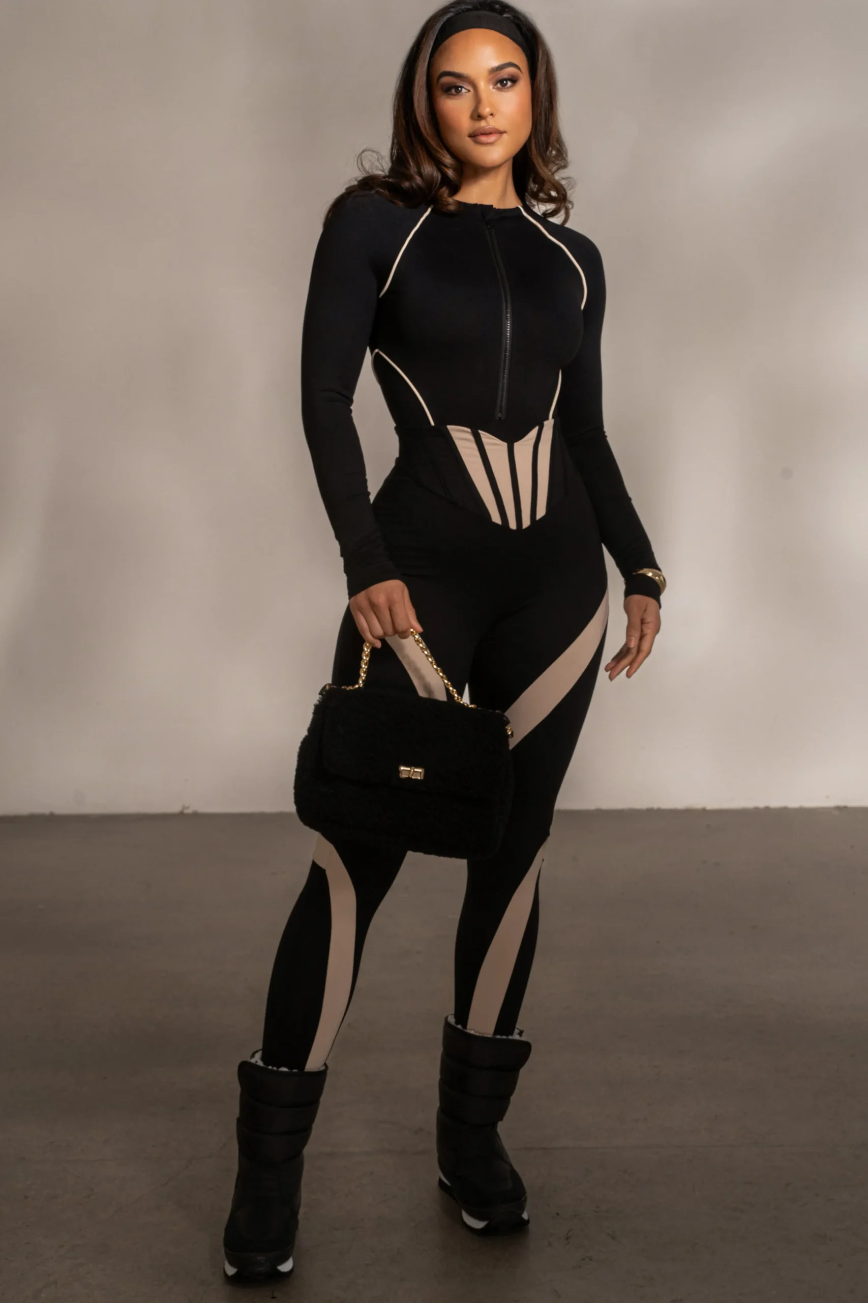 Black Valen High Waisted Leggings*JLUXLABEL Sale